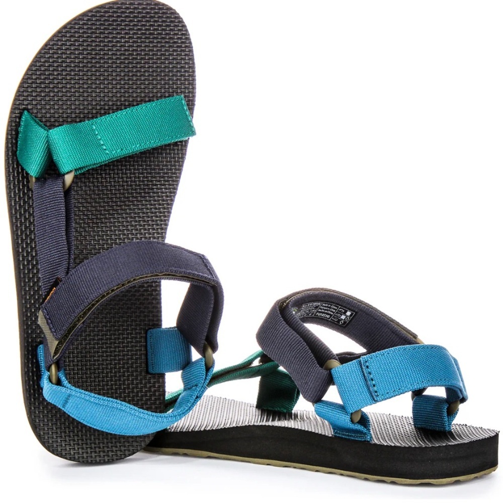 Teva Men's Sandals in Blue and Green New without box Size 12